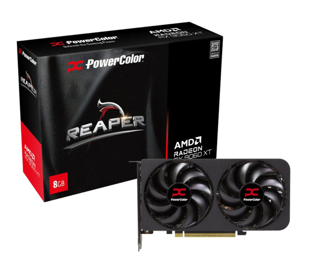 PowerColor Radeon RX 9060 XT Reaper 8GB GDDR6